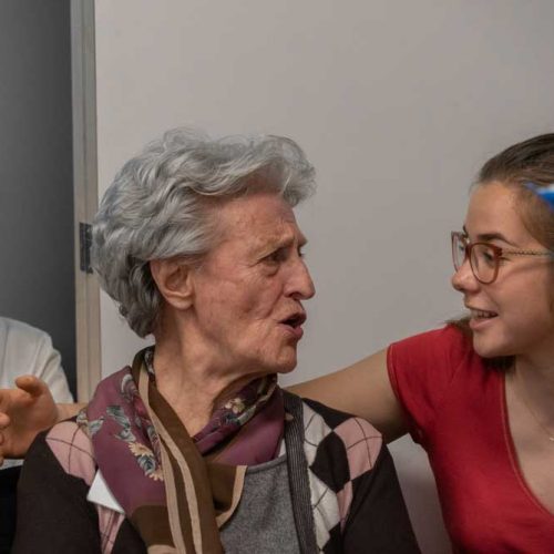 Nonna-e-nipote